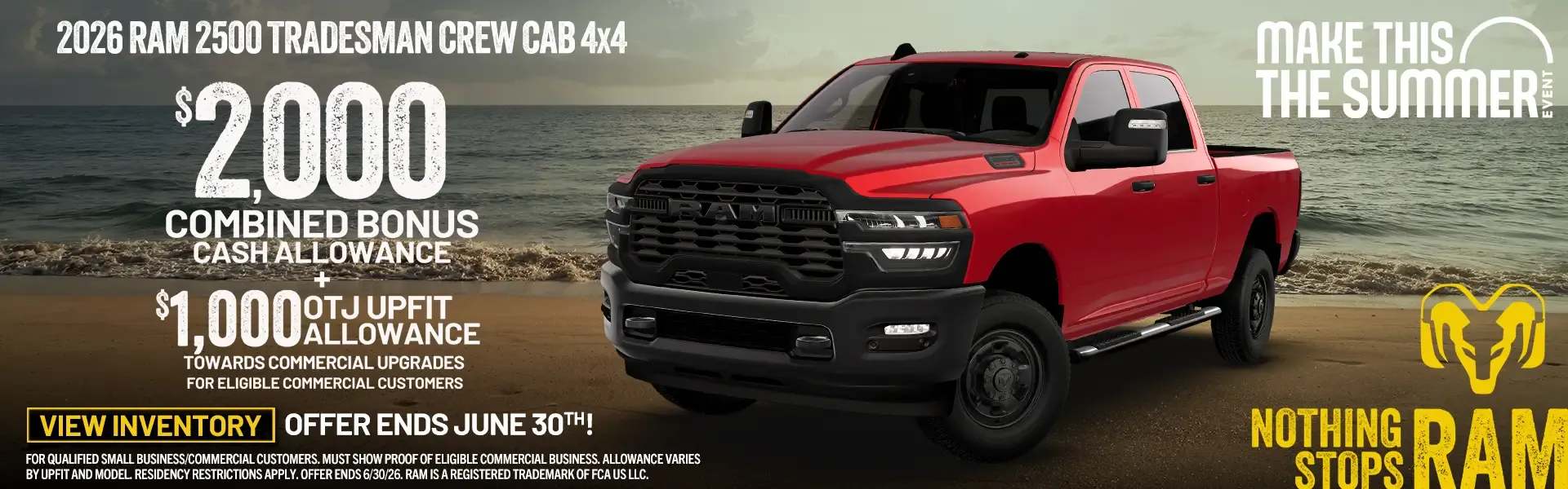 New 2026 Ram 2500 Special